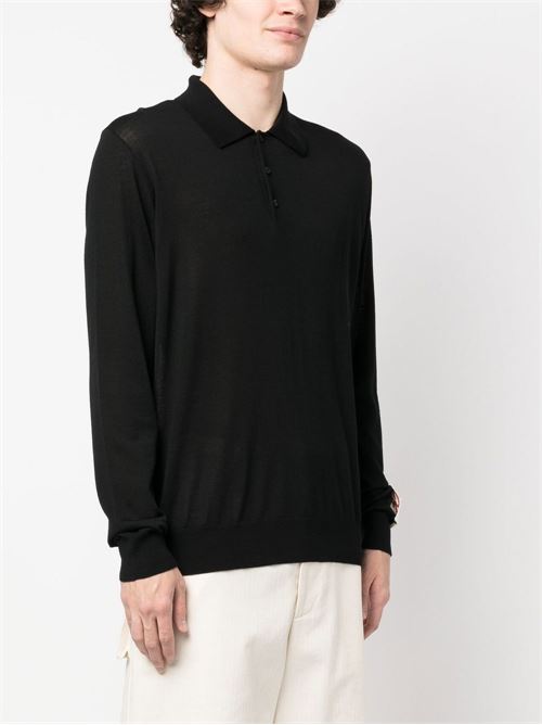 Long-sleeved Polo Shirt GOLDEN GOOSE | GMP01353P00104190100